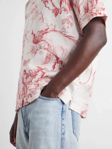 Orlebar Brown Maitan Camp-Collar Printed Linen Shirt - Men | Thumbnail 5 Orlebar Brown Maitan Camp-Collar Printed Linen Shirt - Men | Thumbnail 5