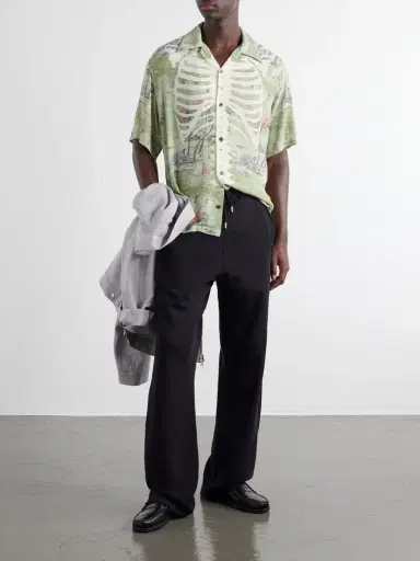 KAPITAL Aloha Convertible-Collar Printed Woven Shirt - Men | Thumbnail 2 KAPITAL Aloha Convertible-Collar Printed Woven Shirt - Men | Thumbnail 2