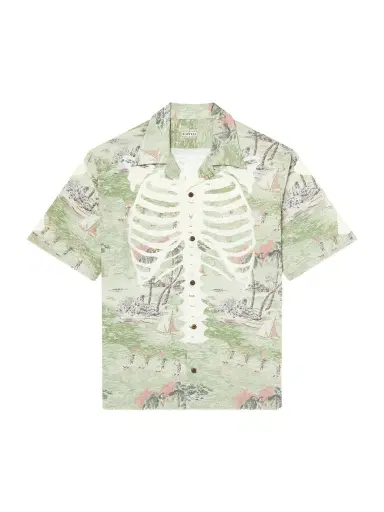KAPITAL Aloha Convertible-Collar Printed Woven Shirt - Men | Thumbnail 1 KAPITAL Aloha Convertible-Collar Printed Woven Shirt - Men | Thumbnail 1