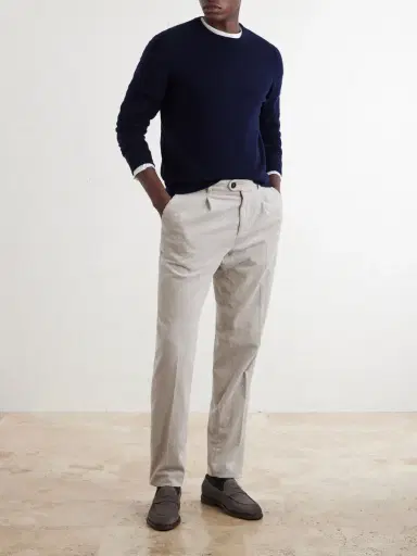 FEDELI Argentina Cashmere Sweater - Men | Thumbnail 2 FEDELI Argentina Cashmere Sweater - Men | Thumbnail 2