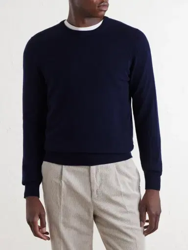 FEDELI Argentina Cashmere Sweater - Men | Thumbnail 3 FEDELI Argentina Cashmere Sweater - Men | Thumbnail 3