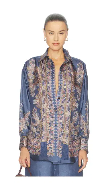 Zimmermann Valiant Relaxed Shirt | Thumbnail 2 Zimmermann Valiant Relaxed Shirt | Thumbnail 2
