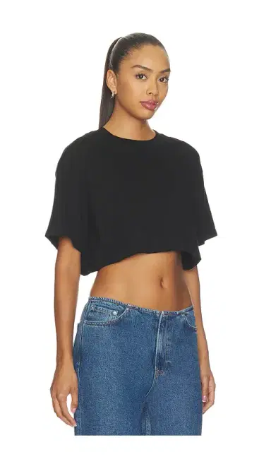 RE/DONE 90s Cropped Easy Tee | Thumbnail 2 RE/DONE 90s Cropped Easy Tee | Thumbnail 2
