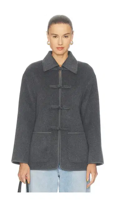 Rohe Double Faced Wool Pankou Closure Jacket | Thumbnail 1 Rohe Double Faced Wool Pankou Closure Jacket | Thumbnail 1