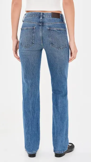 Pistola Aleks Mid Rise Straight Long Jeans Sea Salt | Thumbnail 3 Pistola Aleks Mid Rise Straight Long Jeans Sea Salt | Thumbnail 3