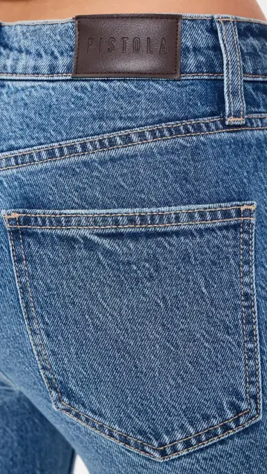 Pistola Aleks Mid Rise Straight Long Jeans Sea Salt | Thumbnail 6 Pistola Aleks Mid Rise Straight Long Jeans Sea Salt | Thumbnail 6