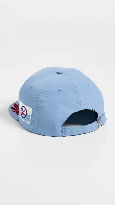 Rhude Al-Qahirah Souvenir Hat Baby Blue/Red One Size | Thumbnail 3 Rhude Al-Qahirah Souvenir Hat Baby Blue/Red One Size | Thumbnail 3