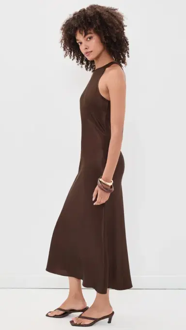 RAILS olene atin Dress Espresso | Thumbnail 4 RAILS olene atin Dress Espresso | Thumbnail 4