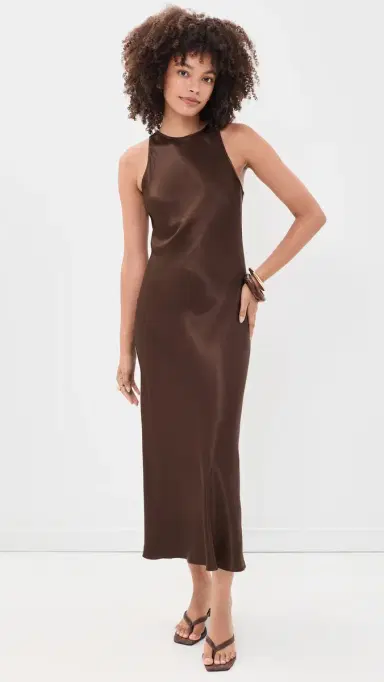 RAILS olene atin Dress Espresso | Thumbnail 5 RAILS olene atin Dress Espresso | Thumbnail 5