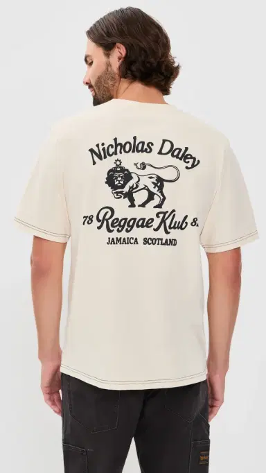 Nicholas Daley ion Tee Rice White | Thumbnail 3 Nicholas Daley ion Tee Rice White | Thumbnail 3