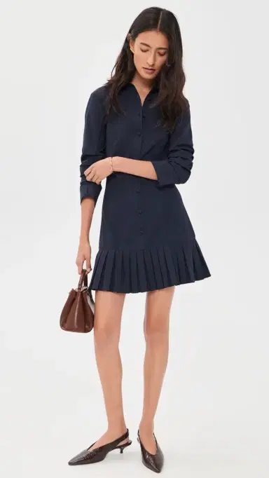 Cinq à Sept Lucilla Dress Navy | Thumbnail 5 Cinq à Sept Lucilla Dress Navy | Thumbnail 5