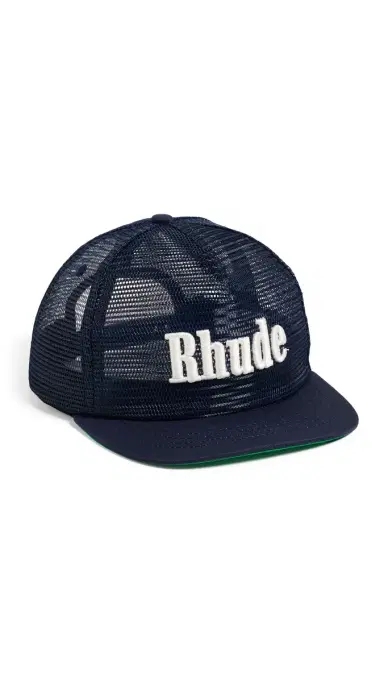 Rhude Logo Mesh Hat Navy / White One Size | Thumbnail 5 Rhude Logo Mesh Hat Navy / White One Size | Thumbnail 5