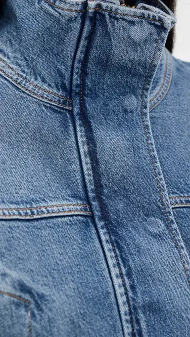 Ramy Brook Robin Denim Jacket id Cerulean | Thumbnail 6 Ramy Brook Robin Denim Jacket id Cerulean | Thumbnail 6
