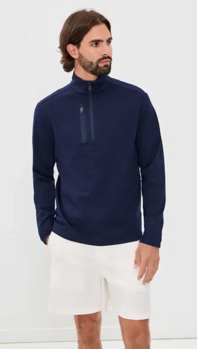 RLX Ralph Lauren Luxury Performance Driver Quarter Zip | Thumbnail 2 RLX Ralph Lauren Luxury Performance Driver Quarter Zip | Thumbnail 2