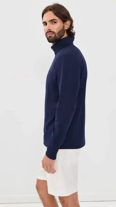 RLX Ralph Lauren Luxury Performance Driver Quarter Zip | Thumbnail 4 RLX Ralph Lauren Luxury Performance Driver Quarter Zip | Thumbnail 4