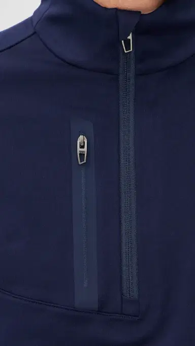 RLX Ralph Lauren Luxury Performance Driver Quarter Zip | Thumbnail 6 RLX Ralph Lauren Luxury Performance Driver Quarter Zip | Thumbnail 6