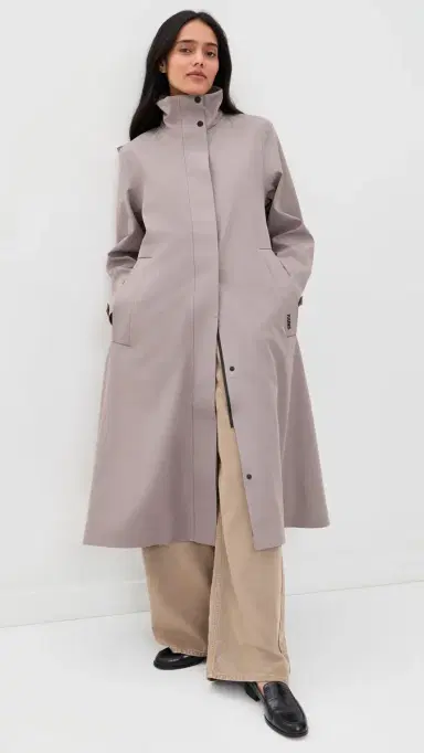 Rains uva oftshell A-Line Jacket Cinder | Thumbnail 5 Rains uva oftshell A-Line Jacket Cinder | Thumbnail 5