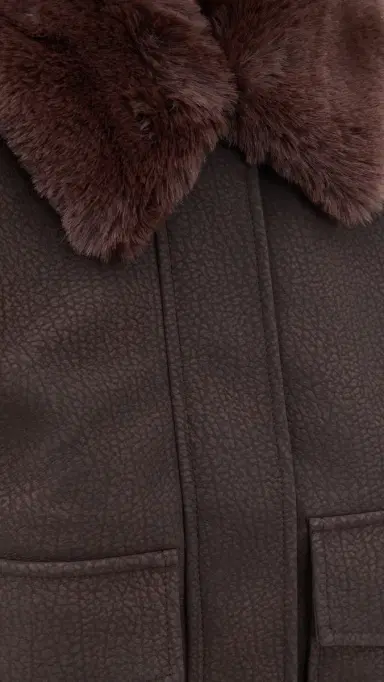 GOOD AMERICAN The Better Than Leather Faux Leather Bomber Jacket | Thumbnail 6 GOOD AMERICAN The Better Than Leather Faux Leather Bomber Jacket | Thumbnail 6
