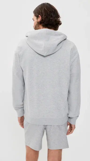 Beyond Yoga uxefleece Full Zip Hoodie ight Heather Gray | Thumbnail 3 Beyond Yoga uxefleece Full Zip Hoodie ight Heather Gray | Thumbnail 3