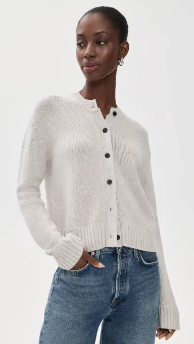 RAILS Carre Cardigan Heather Grey | Thumbnail 2 RAILS Carre Cardigan Heather Grey | Thumbnail 2