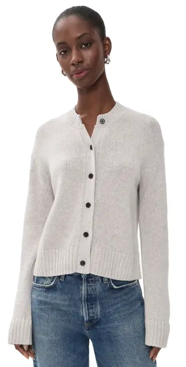 RAILS Carre Cardigan Heather Grey | Thumbnail 1 RAILS Carre Cardigan Heather Grey | Thumbnail 1