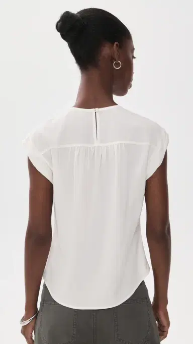 Rachel Comey Jacques Blouse Off White | Thumbnail 3 Rachel Comey Jacques Blouse Off White | Thumbnail 3