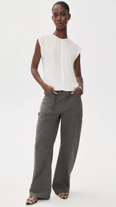 Rachel Comey Jacques Blouse Off White | Thumbnail 5 Rachel Comey Jacques Blouse Off White | Thumbnail 5