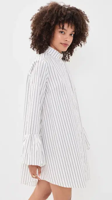 CAROLINE CONSTAS carlett Dress White | Thumbnail 4 CAROLINE CONSTAS carlett Dress White | Thumbnail 4