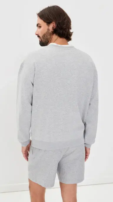 Beyond Yoga uxefleece Crewneck Pullover ight Heather Gray | Thumbnail 3 Beyond Yoga uxefleece Crewneck Pullover ight Heather Gray | Thumbnail 3