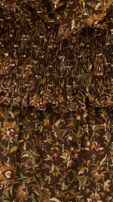 PAIGE Kiana Dress Hickory ulti | Thumbnail 6 PAIGE Kiana Dress Hickory ulti | Thumbnail 6