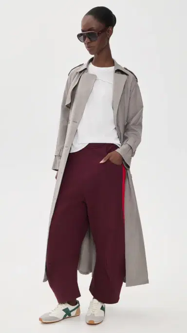 Roucha Penn Sport Sweatpants Burgundy Red | Thumbnail 2 Roucha Penn Sport Sweatpants Burgundy Red | Thumbnail 2