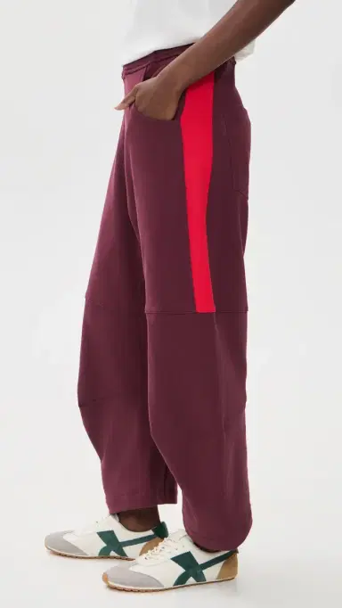 Roucha Penn Sport Sweatpants Burgundy Red | Thumbnail 5 Roucha Penn Sport Sweatpants Burgundy Red | Thumbnail 5