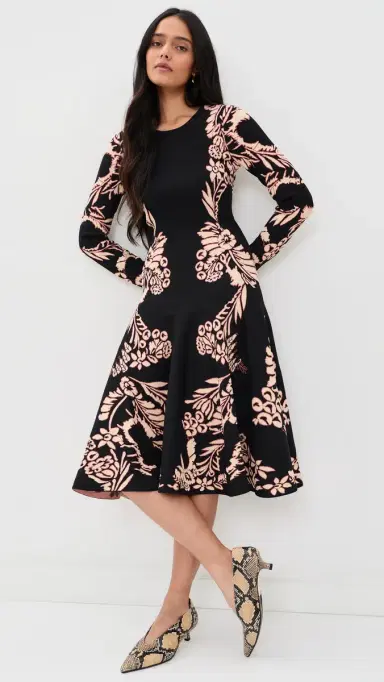 Ulla Johnson Nerissa Jacquard Dress | Thumbnail 3 Ulla Johnson Nerissa Jacquard Dress | Thumbnail 3
