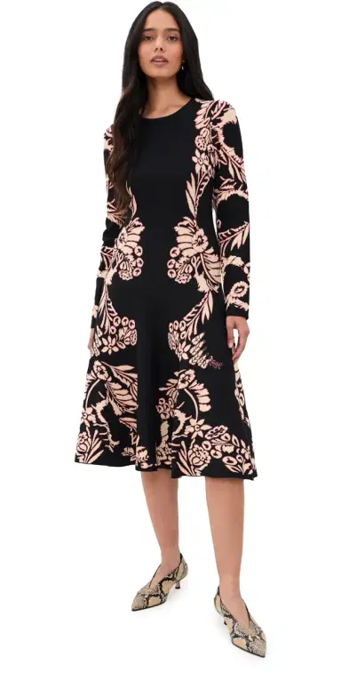 Ulla Johnson Nerissa Jacquard Dress | Thumbnail 1 Ulla Johnson Nerissa Jacquard Dress | Thumbnail 1