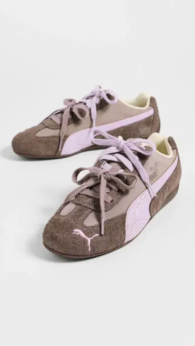 Puma Speedcat Brushed Luxe Sneakers Mouse Grey Gum | Thumbnail 5 Puma Speedcat Brushed Luxe Sneakers Mouse Grey Gum | Thumbnail 5