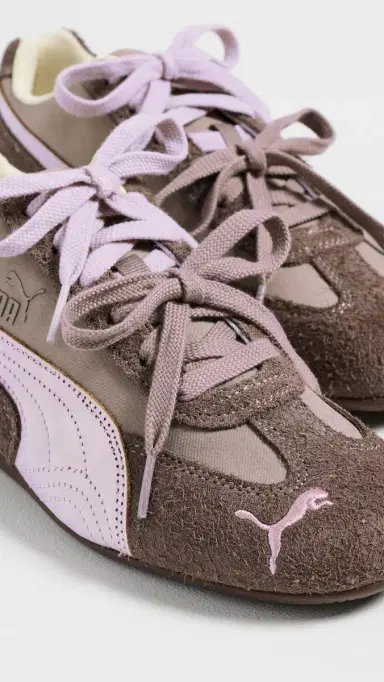 Puma Speedcat Brushed Luxe Sneakers Mouse Grey Gum | Thumbnail 6 Puma Speedcat Brushed Luxe Sneakers Mouse Grey Gum | Thumbnail 6