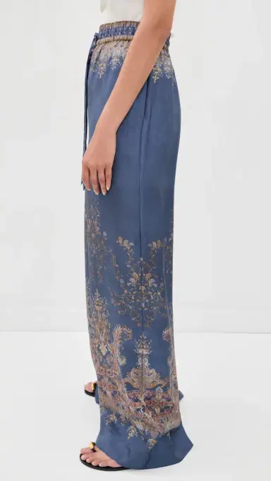 Zimmermann Valiant Track Pants Navy Paisley | Thumbnail 5 Zimmermann Valiant Track Pants Navy Paisley | Thumbnail 5