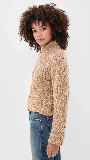 Proenza Schouler White Label Pippa ulti Yarn Sweater Oat elange | Thumbnail 4 Proenza Schouler White Label Pippa ulti Yarn Sweater Oat elange | Thumbnail 4