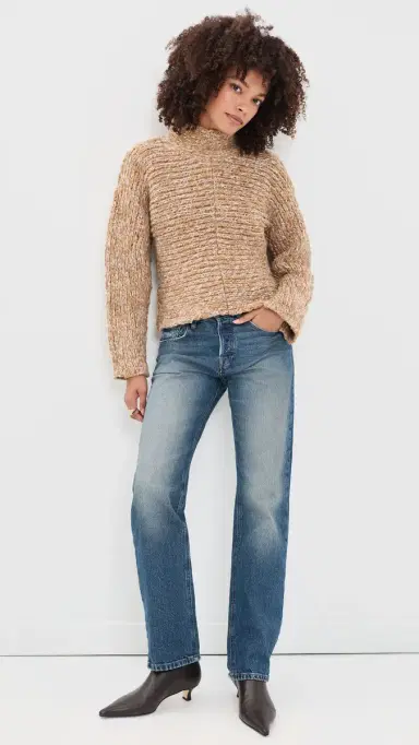 Proenza Schouler White Label Pippa ulti Yarn Sweater Oat elange | Thumbnail 5 Proenza Schouler White Label Pippa ulti Yarn Sweater Oat elange | Thumbnail 5