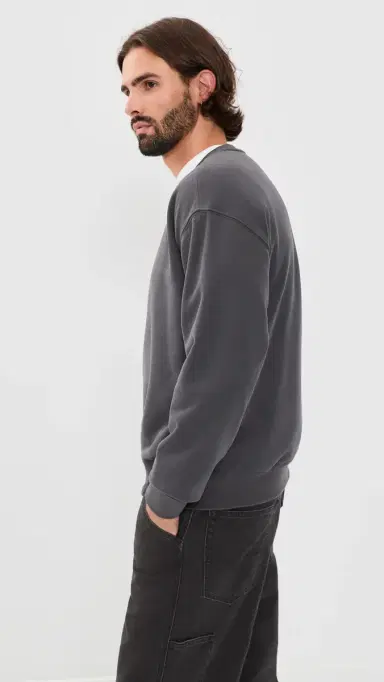 Beyond Yoga uxefleece Crewneck Pullover Black Ash | Thumbnail 4 Beyond Yoga uxefleece Crewneck Pullover Black Ash | Thumbnail 4