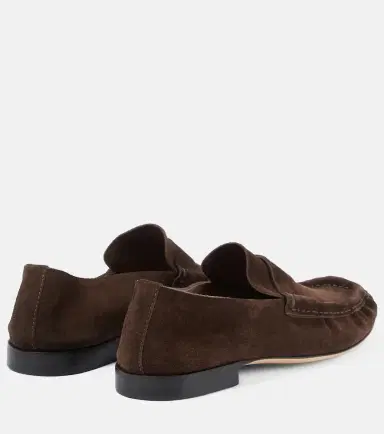 The Row Suede penny loafers | Thumbnail 3 The Row Suede penny loafers | Thumbnail 3