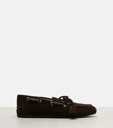 Miu Miu Beaded suede loafers | Thumbnail 2 Miu Miu Beaded suede loafers | Thumbnail 2