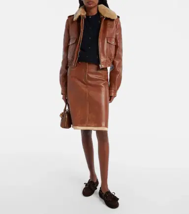 Miu Miu Beaded suede loafers | Thumbnail 5 Miu Miu Beaded suede loafers | Thumbnail 5