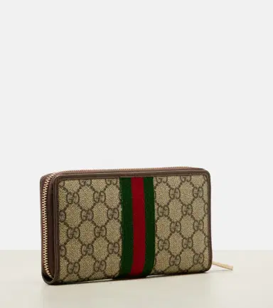 Gucci Ophidia leather-trimmed wallet | Thumbnail 2 Gucci Ophidia leather-trimmed wallet | Thumbnail 2