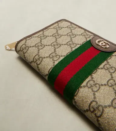 Gucci Ophidia leather-trimmed wallet | Thumbnail 4 Gucci Ophidia leather-trimmed wallet | Thumbnail 4
