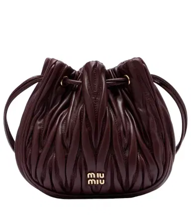 Miu Miu Matelassé leather bucket bag | Thumbnail 1 Miu Miu Matelassé leather bucket bag | Thumbnail 1