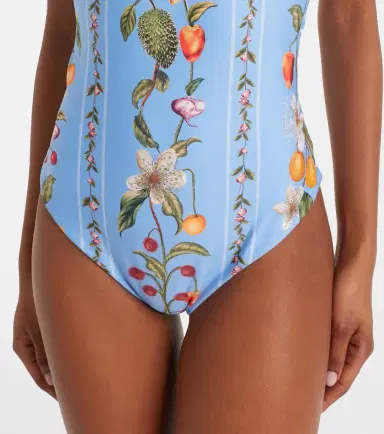 Agua by Agua Bendita Ajonjoli printed ruffled swimsuit | Thumbnail 5 Agua by Agua Bendita Ajonjoli printed ruffled swimsuit | Thumbnail 5