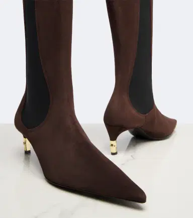 Gucci Eva suede knee-high boots | Thumbnail 3 Gucci Eva suede knee-high boots | Thumbnail 3