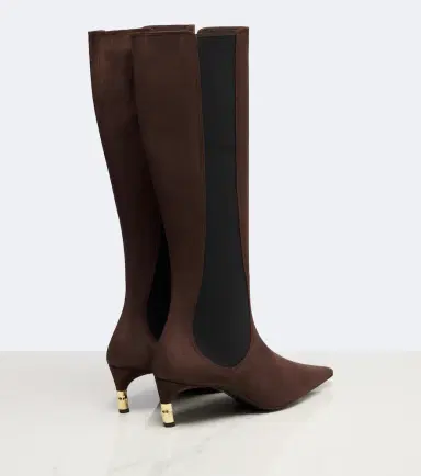Gucci Eva suede knee-high boots | Thumbnail 4 Gucci Eva suede knee-high boots | Thumbnail 4
