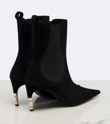 Gucci Embellished suede ankle boots | Thumbnail 2 Gucci Embellished suede ankle boots | Thumbnail 2